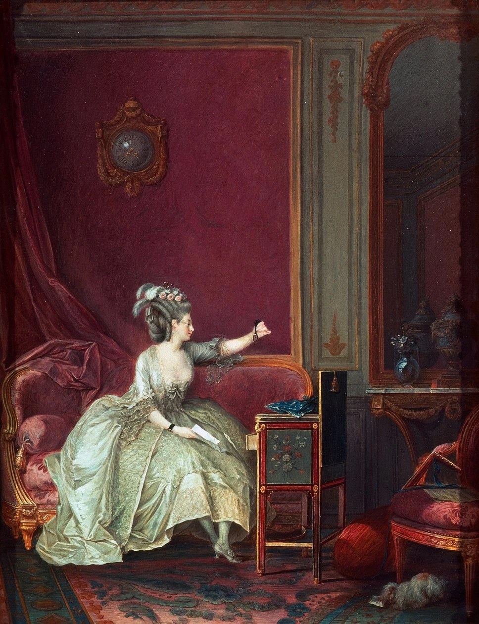 Consultazione degli assenti - Musee Cognacq, Jay, Parigi